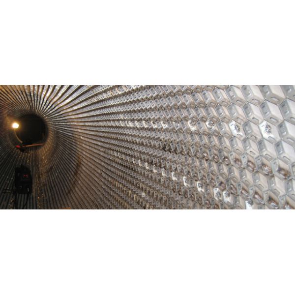 Stainless Steel 304H Hexmesh | Prongs Style | 1.5X20mm strips | 50mm hexagonal hole - Hesly China Supplier