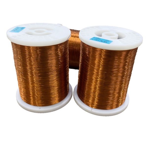 RoHS Certified Enamel Insulated Copper Wire with Copper Conductor Natural Red Green Color Variations