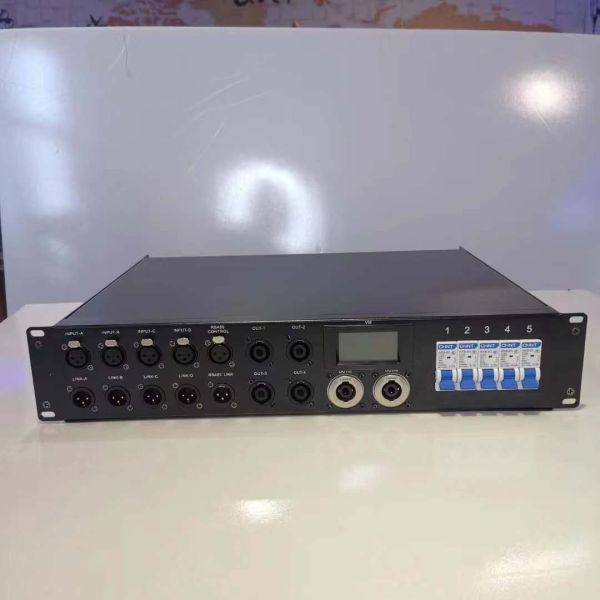 5 Channels Air Switch 16A Pro Audio Power Distribution