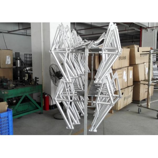 Grey Color Freestyle Light Bmx Frames 135 X 9qr Disc Brake Simple Design