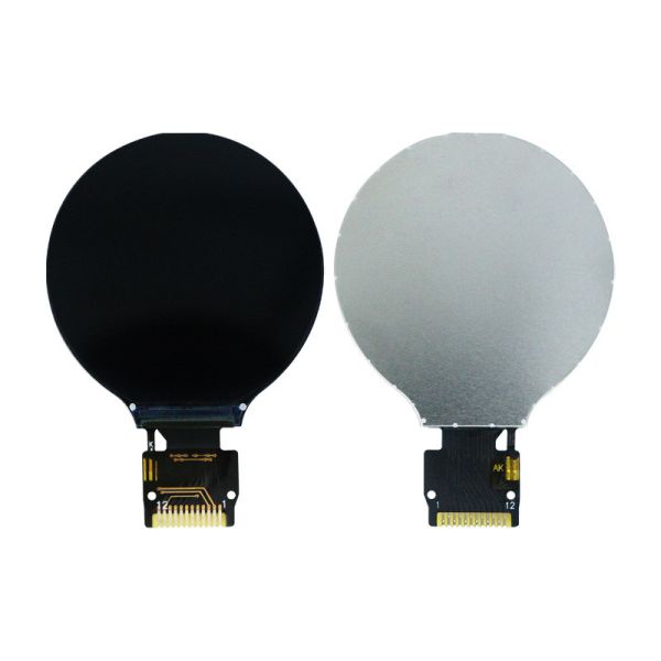 TFT round display module 1.28 inch ,240X240 , SPI ,view angle is all ,driving IC GC9D01