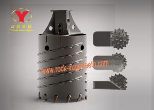 China Reliable Carbide Trencher Teeth / Double Flat Teeth For Earth Drilling Equipment wholesale