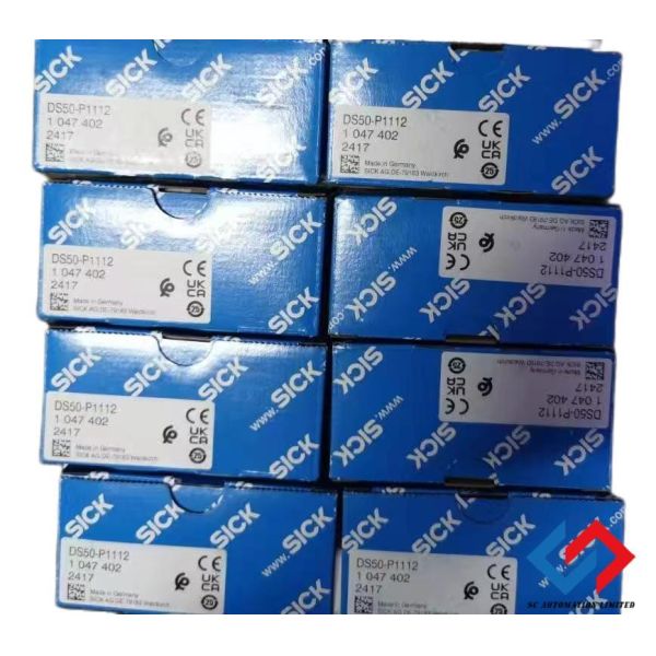 Visible Red Light Time Of Flight Sensors SICK DS50-P1112 IP65 Enclosure rating