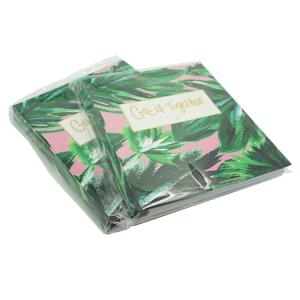 China Leaf Spiral Hardcover Journal Notebook Printing Service With Square Back 170*210mm wholesale