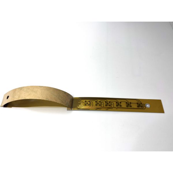 Texture Coating 1x3 FPC Membrane Switch Chemicals Resistant With Perimeter Emboss All Keys