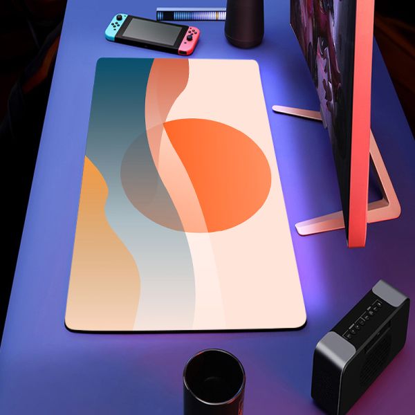 Large Size Computer Accessories Gaming Desk Mat Mouse Pad with Custom Design Printed