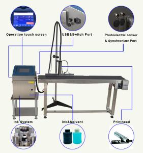 China Leadjet Easy Operate Dot Matrix Date Inkjet Coding Machine For Cardboard Box wholesale