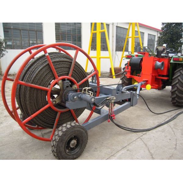 325mm Wheel Cable Tractor Puller 6t One head with 6 groove number