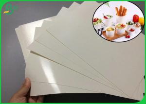 China 1 Side Waterproof 240gsm + 15gr PE High Whiteness PE Coated Paper For Paper Bowl wholesale