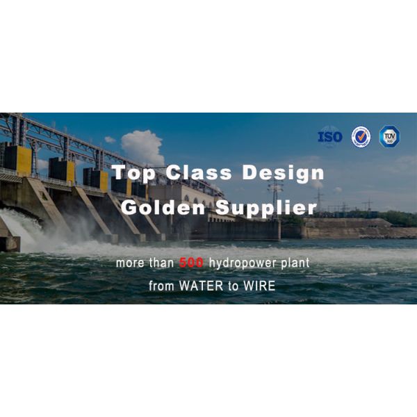 High Efficiency Francis Turbine Generator Used In Hydroelectric Power Plant