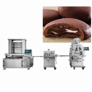 China PLC 4.5Kw Double Color Cookie Machine Industrial Cookie Maker wholesale