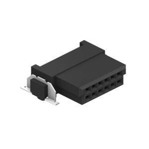 China Floating High Speed Board To Board Connectors Female Right Angle 90 Degree wholesale