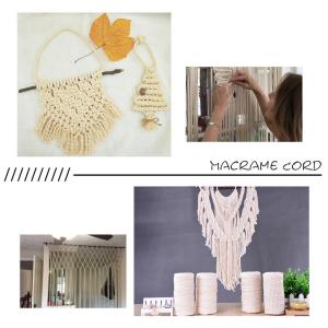 Amazon hot selling macrame cotton cord