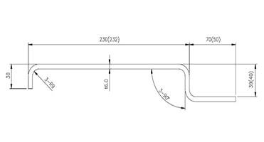 6mm Thickness lSO Dry Cargo Shipping Container Parts and Accessories Front Corner Post with Zinc Shop Primer Painting