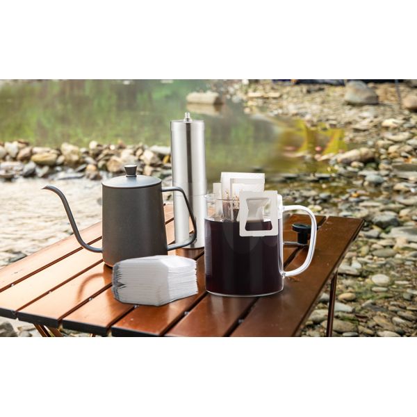 Non Woven Fabric Disposable Portable Drip Coffee Tea Filter Bags Hanging Filters And Hanging Ear Drip Coffee Filter Bag