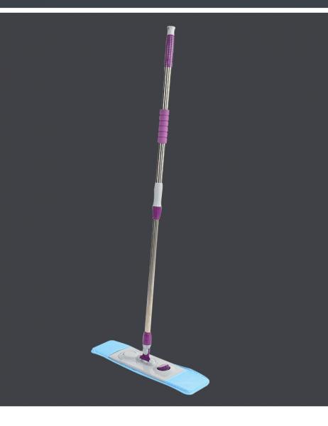 Industrial cleanroom flat mops for cleaning